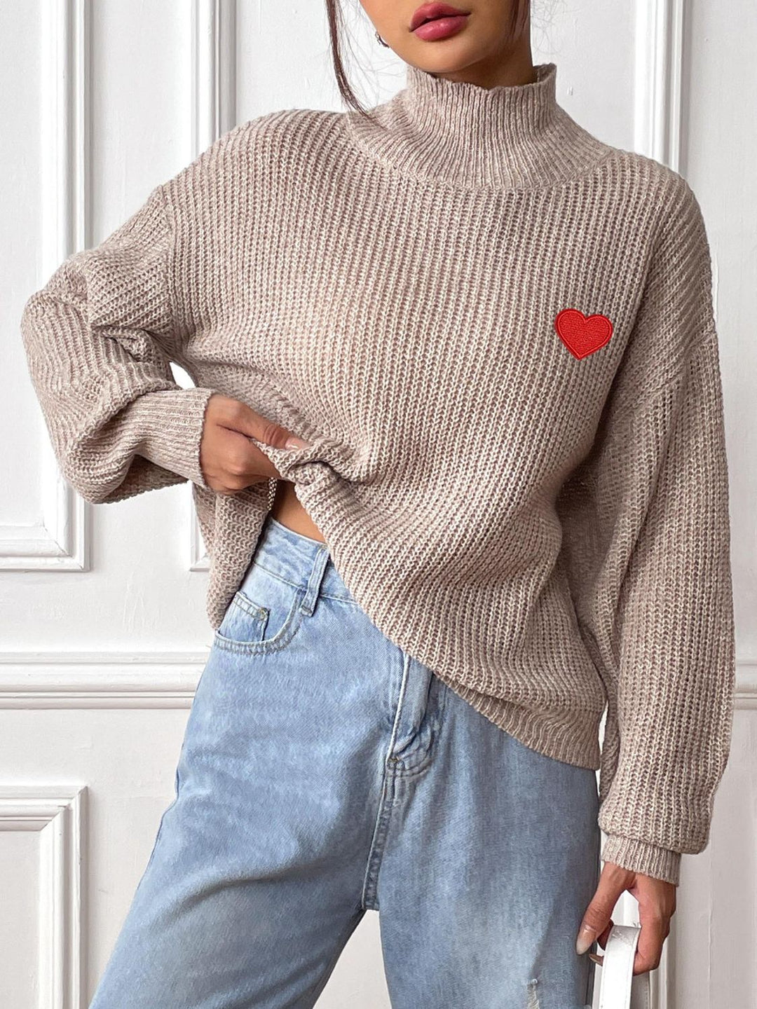 Maglione invernale rilassato e senza tempo per ogni occasione