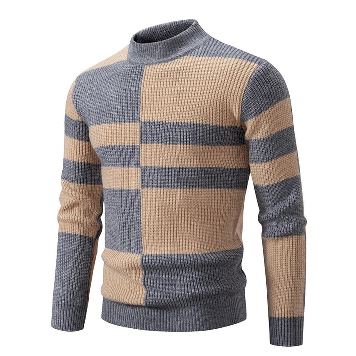 Maglione Autunnale per Uomo con Design Colorato – Stile Quotidiano