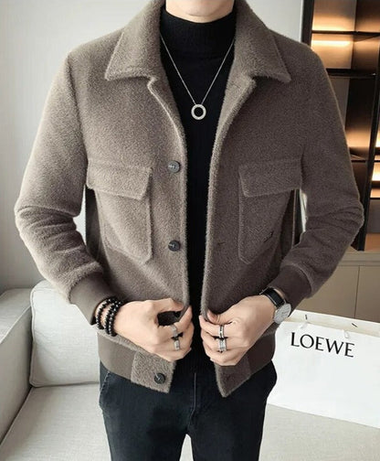 Cappotto Invernale Pesante per Uomo - Stile Classico