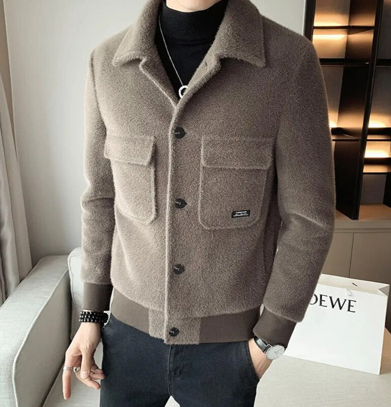 Cappotto Invernale Pesante per Uomo - Stile Classico