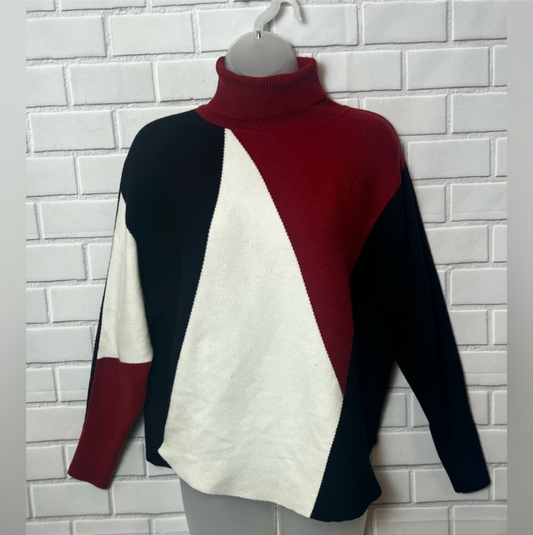 Maglione a Collo Alto per Donne, Comfort e Stile Quotidiano