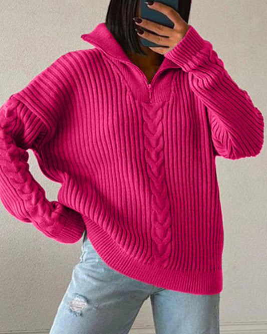 Maglione Generale Semplice e Stilosamente Elegante - Leena-Jamie