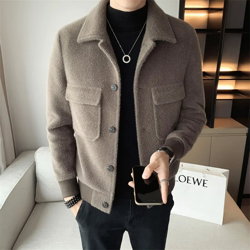 Cappotto Invernale Pesante per Uomo - Stile Classico