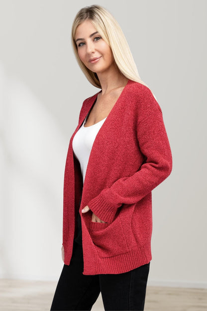 Cardigan Aperto in Maglia Confortevole per Ogni Occasione