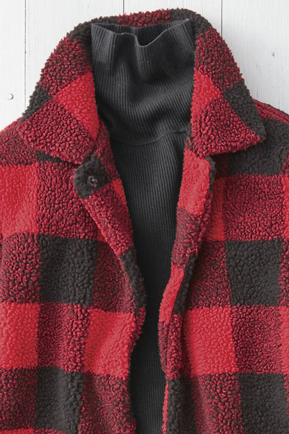 Giacca a Quadri Buffalo per Donne - Perfetta per Autunno e Inverno