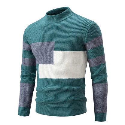 Maglione Autunnale per Uomo con Design Colorato – Stile Quotidiano