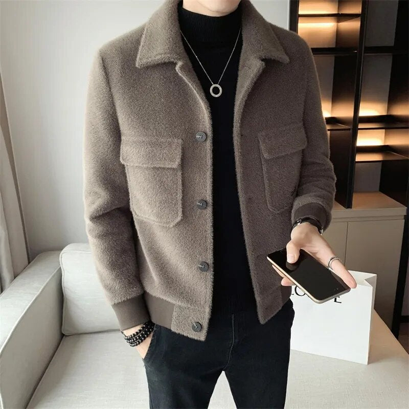 Cappotto Invernale Pesante per Uomo - Stile Classico