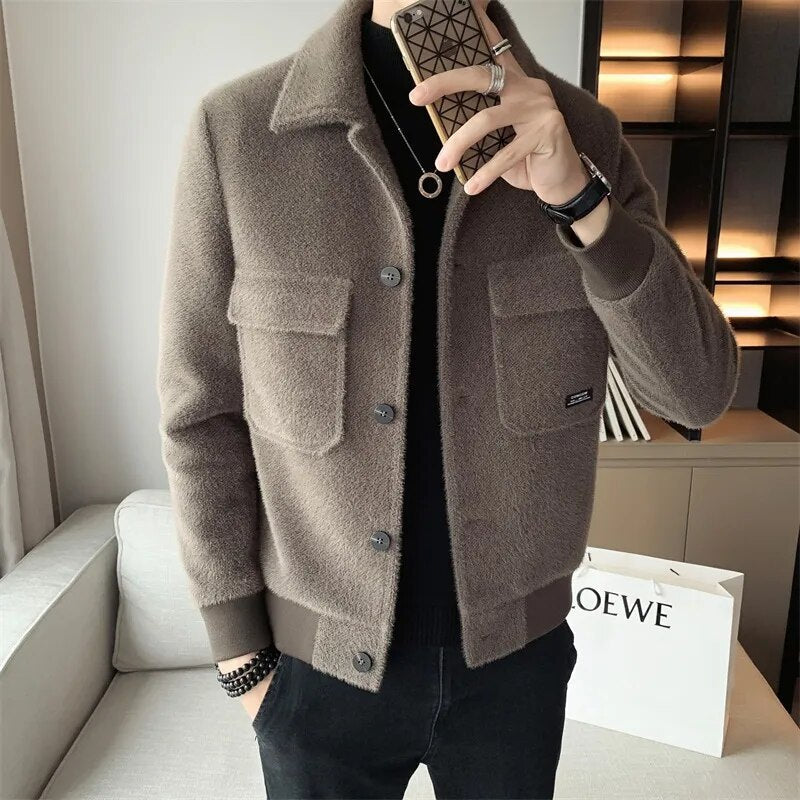 Cappotto Invernale Pesante per Uomo - Stile Classico