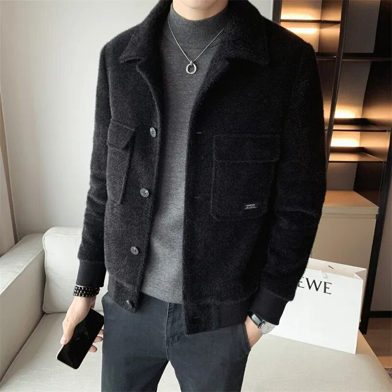 Cappotto Invernale Pesante per Uomo - Stile Classico