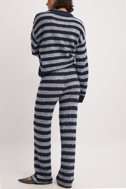 Completo a Righe Casual per Donne