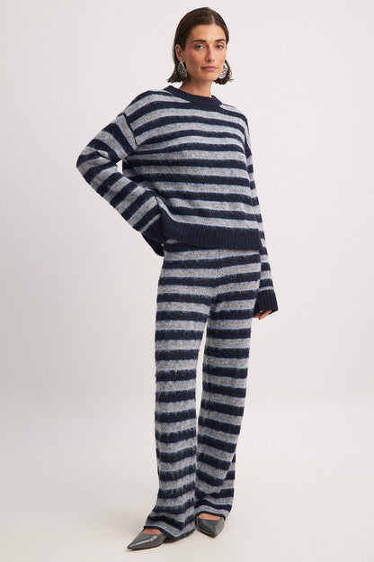 Completo a Righe Casual per Donne
