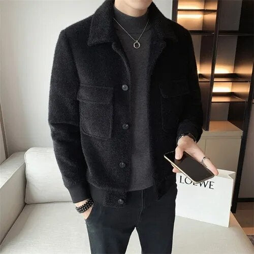 Cappotto Invernale Pesante per Uomo - Stile Classico