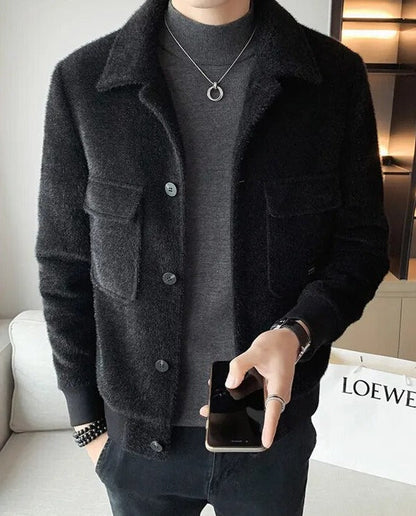 Cappotto Invernale Pesante per Uomo - Stile Classico