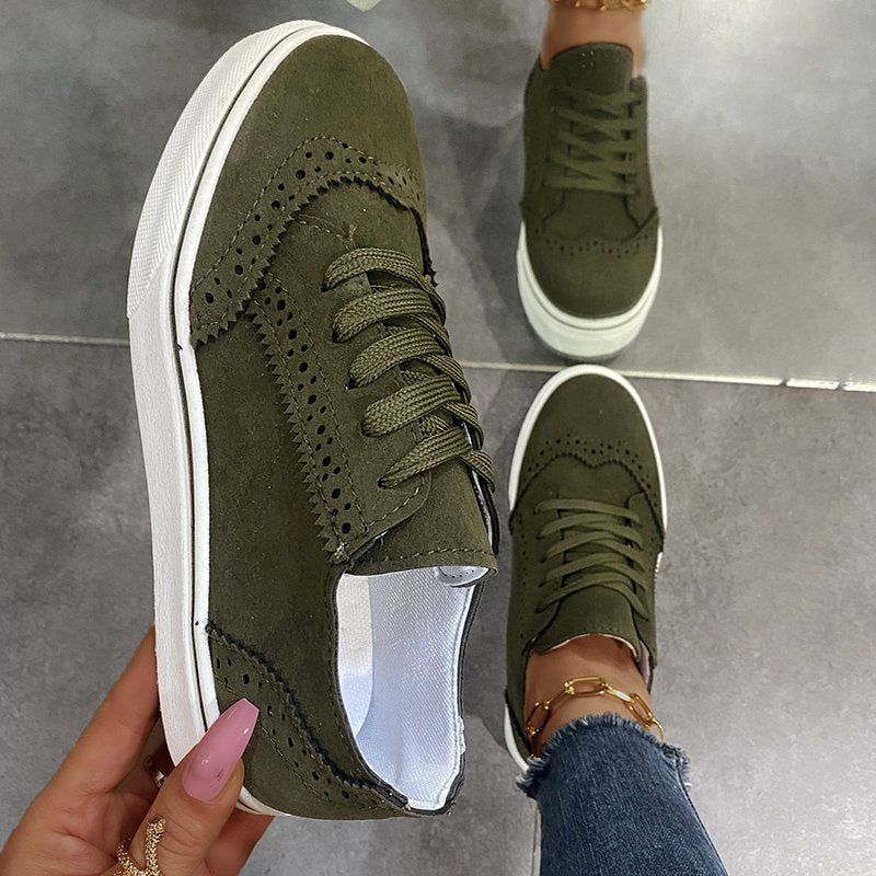Sneakers Basse da Donna con Lacci – Eleganti e Comode