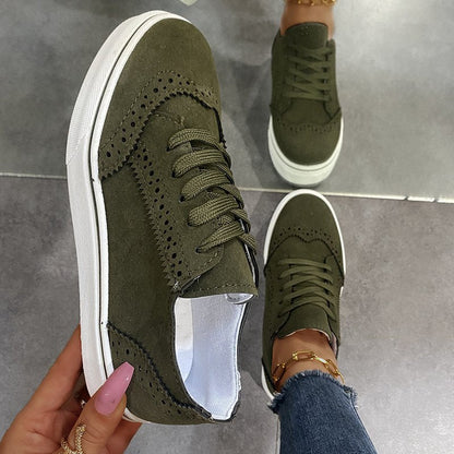 Sneakers Basse da Donna con Lacci – Eleganti e Comode